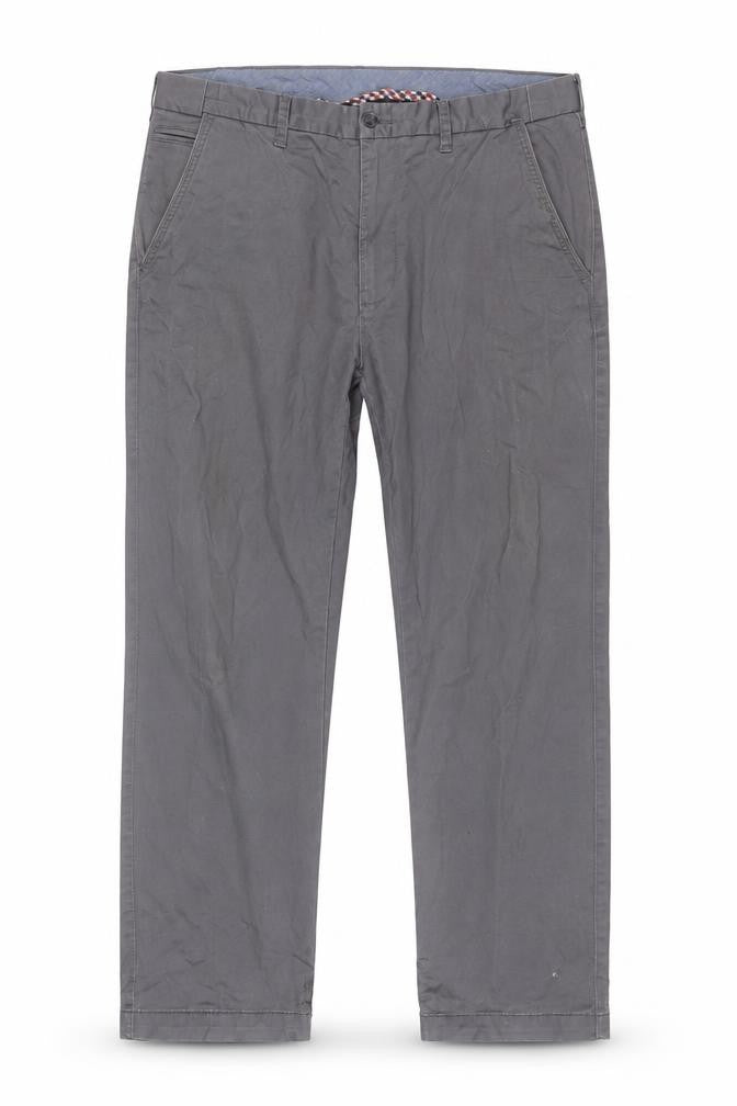 Dunnes Men's Grey Chino Trousers 38x29 Regular Fit