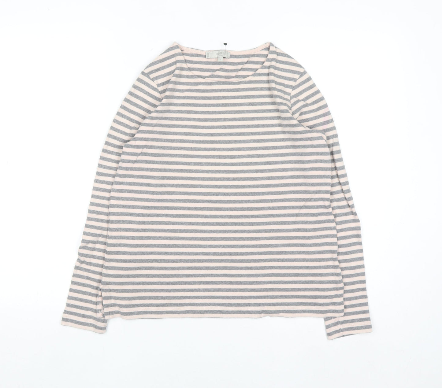 Hobbs Women’s Multicoloured Striped Cotton Pullover Jumper M