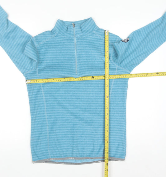 Tog Twenty Four Women's Blue 1/2 Zip Fleece Sweatshirt Size 10