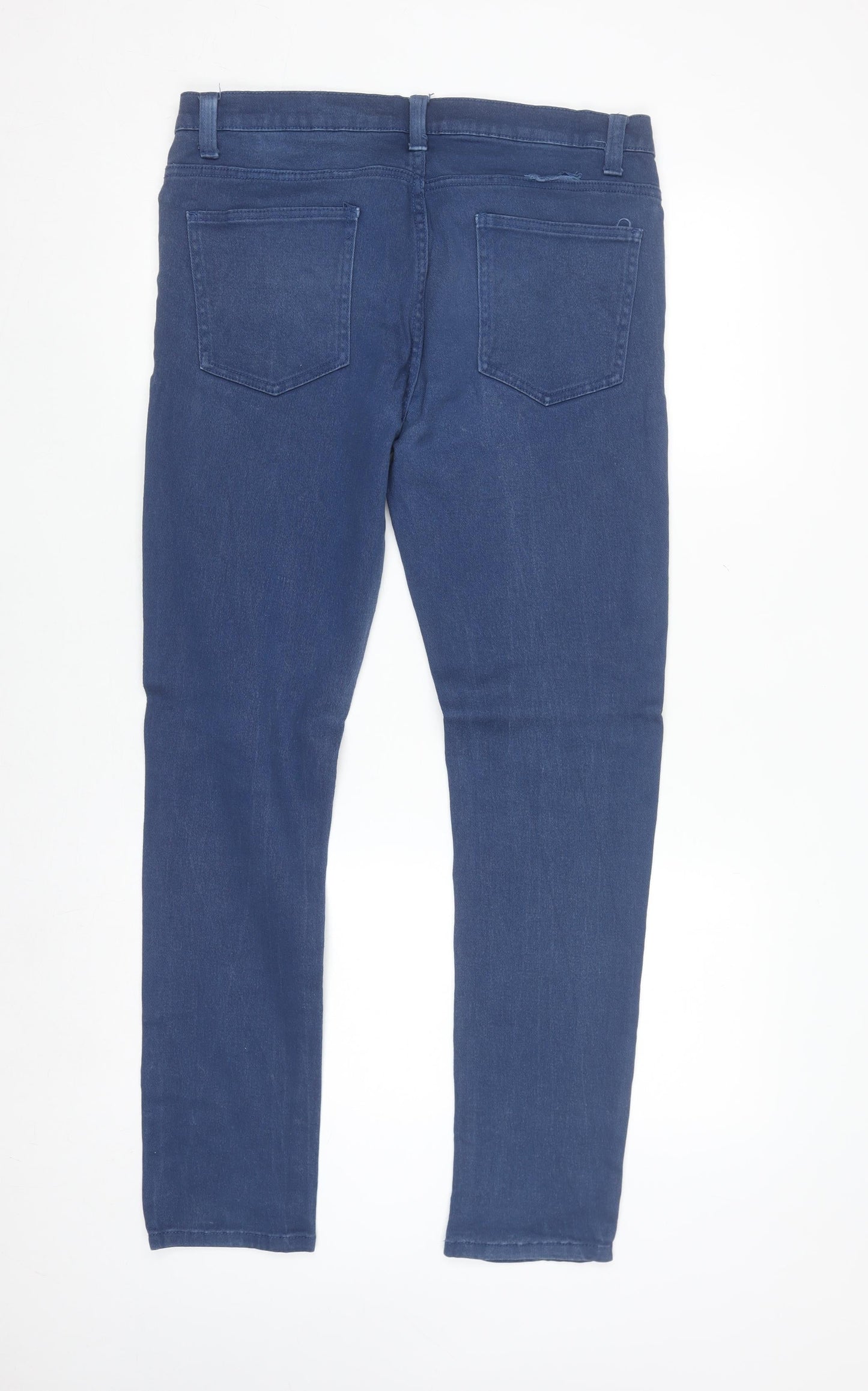 Denim Co. Men's Blue Skinny Jeans W32 L32 Stretch Denim
