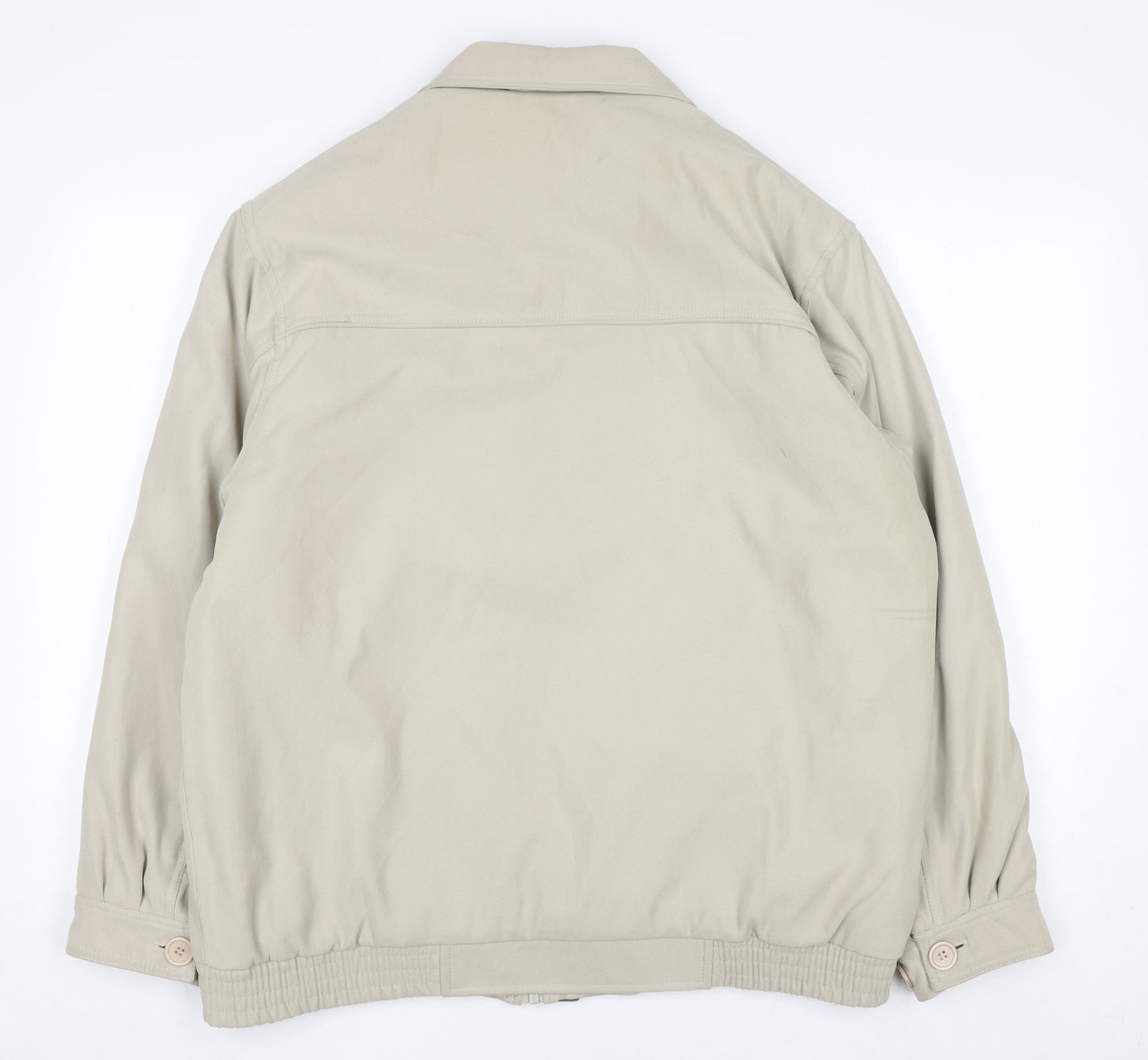 JBC Collection Men's Beige Polyester Nylon Lined Casual Jacket M