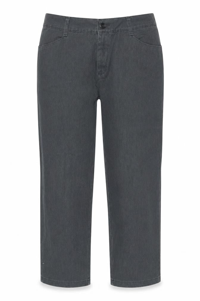 Lee Women's Grey Chino Trousers Size 12 Relaxed Fit