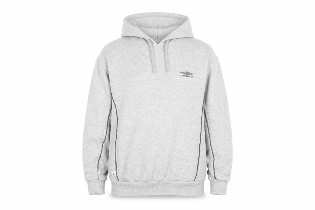 Umbro Boys Grey Pullover Hoodie Regular Fit Fleece Sportswear 12-13 Years