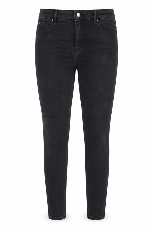 Tommy Hilfiger Womens Black Skinny Jeans Size 12 Regular Fit