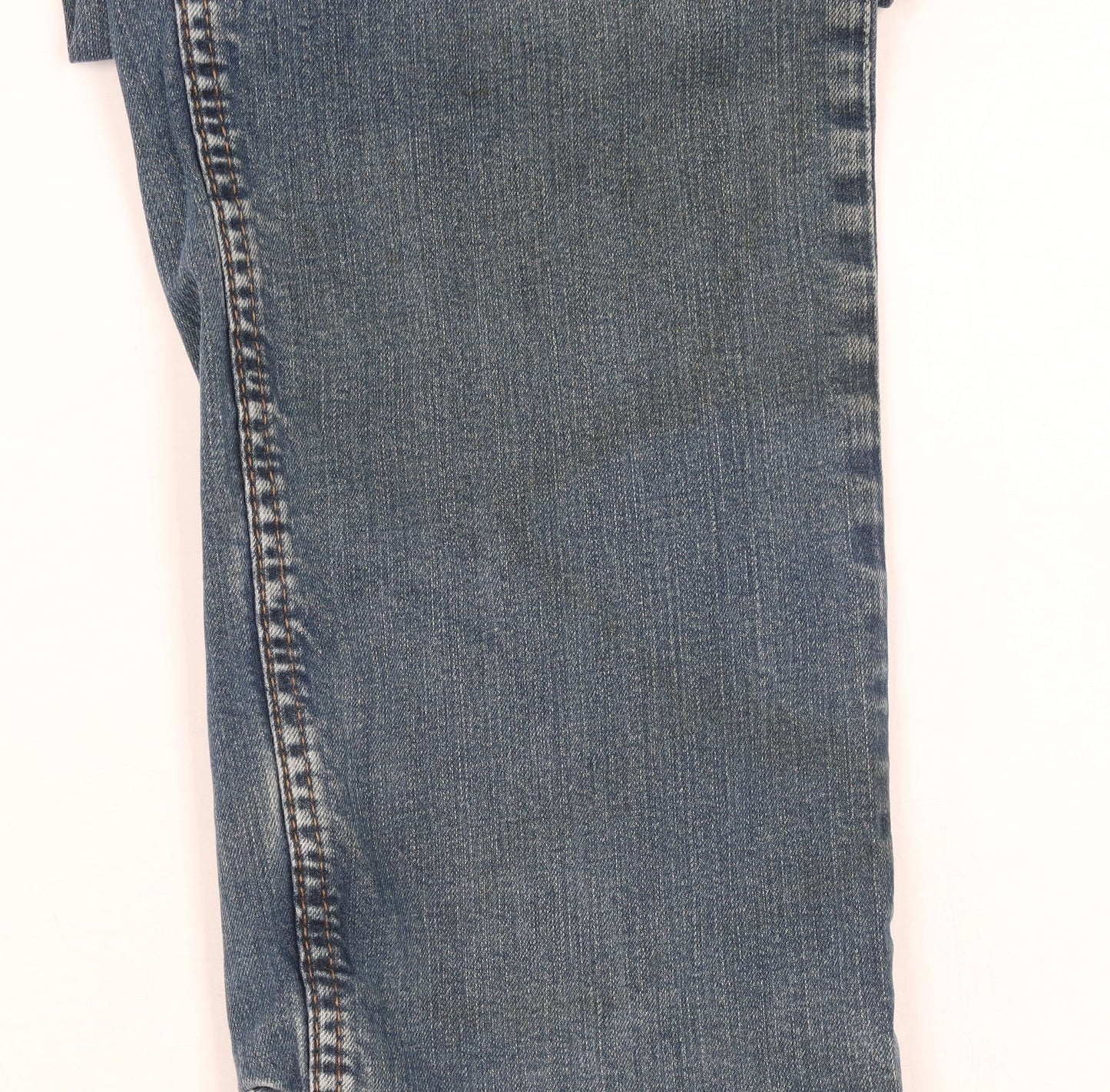 Levi's Men's Blue 505 Regular Fit Straight Leg Jeans W38 L34