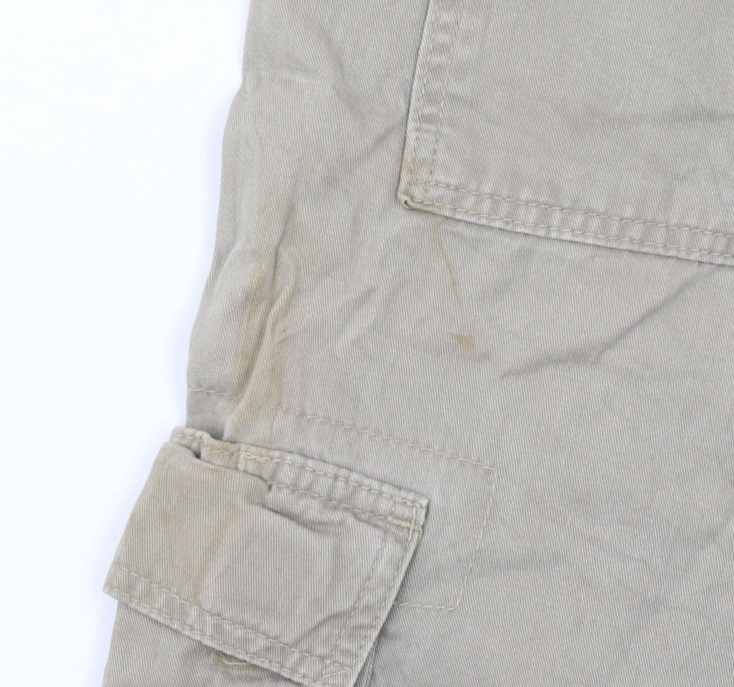 Wrangler Men's Beige Cargo Shorts Size 42 Regular Cotton