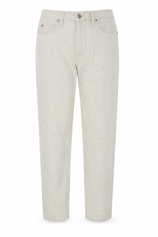 Lee Womens Beige High Rise Virginia Straight Fit Jeans Size 14