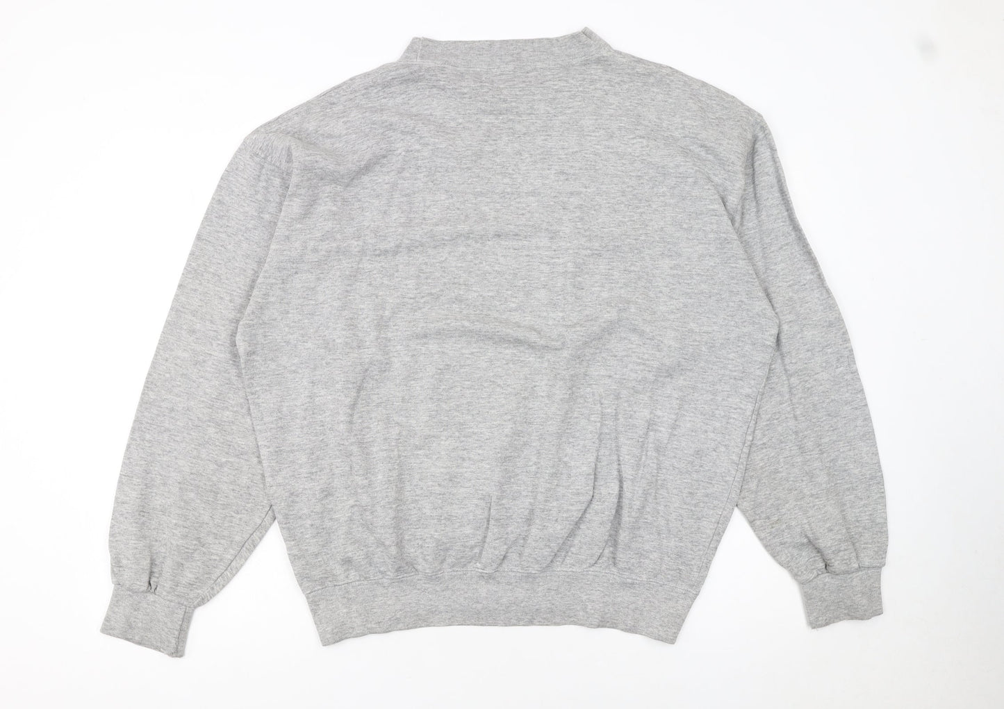 Champion Men's Grey XL Pullover Sweatshirt Logo Vintage