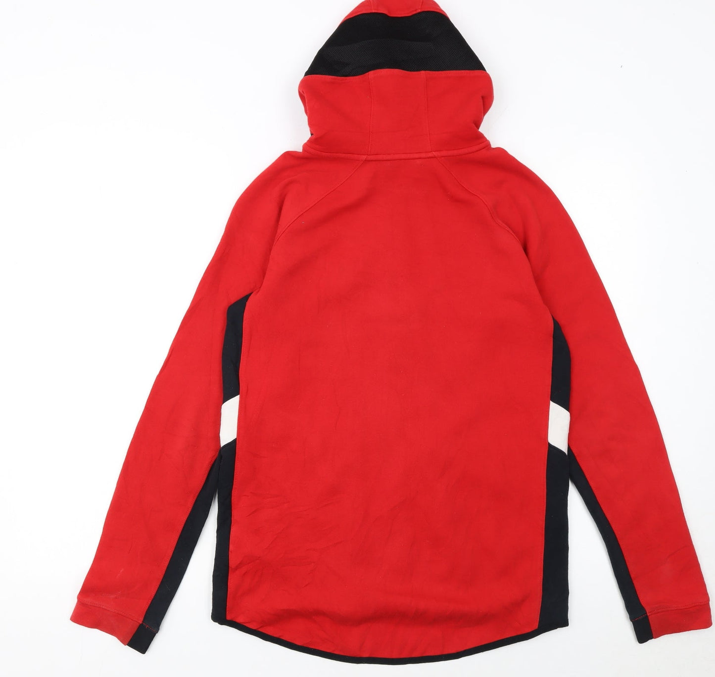 Nike Boys Red NBA Houston Rockets Full Zip Hoodie L 14/16 Dri-FIT