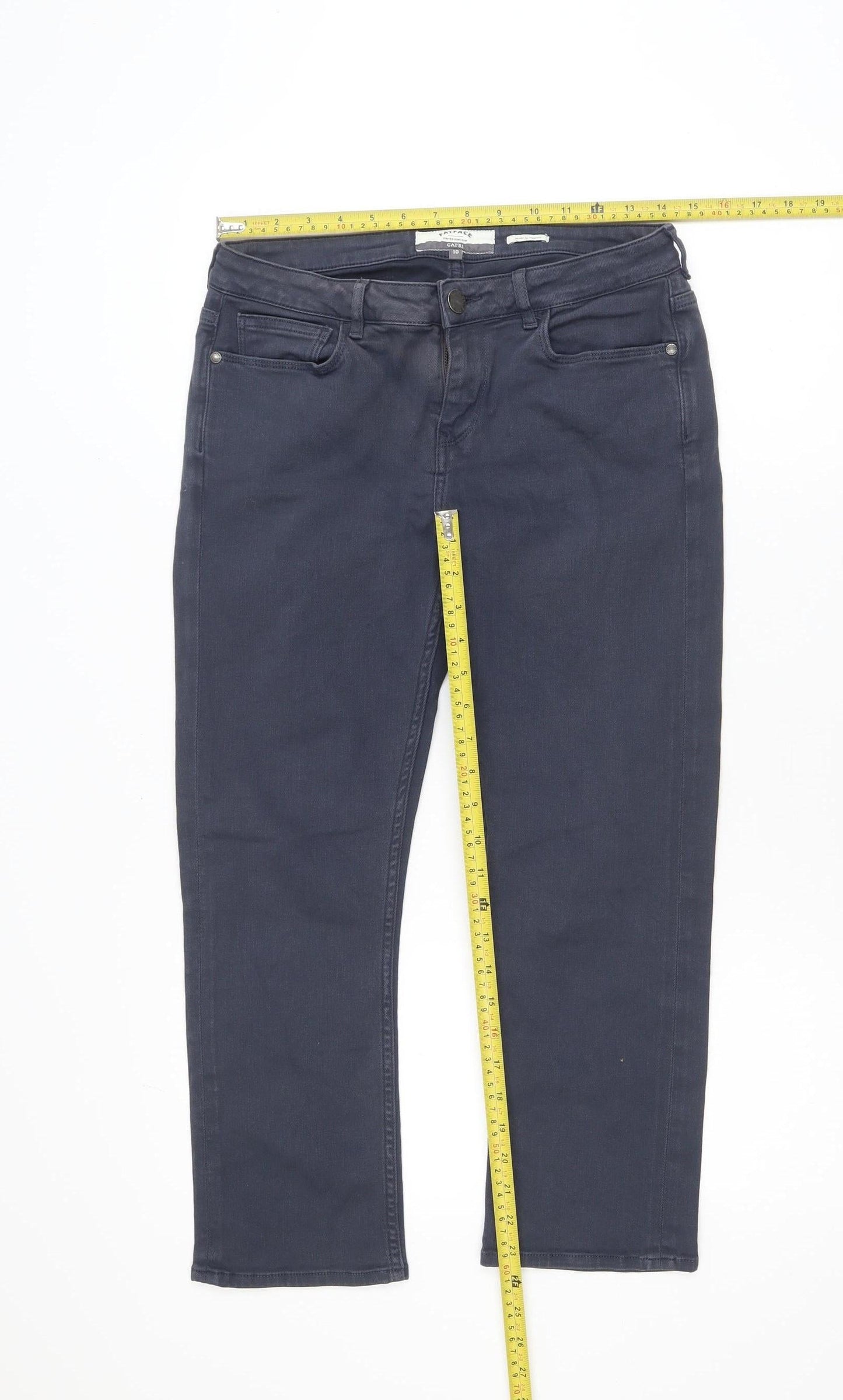 FatFace Women’s Blue Capri Slim Fit Jeans Size 10