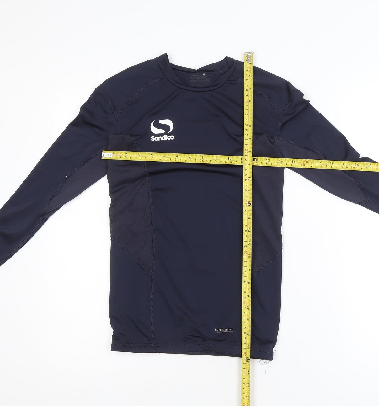 Sondico Men’s Blue Compression Long Sleeve Sports Top XS
