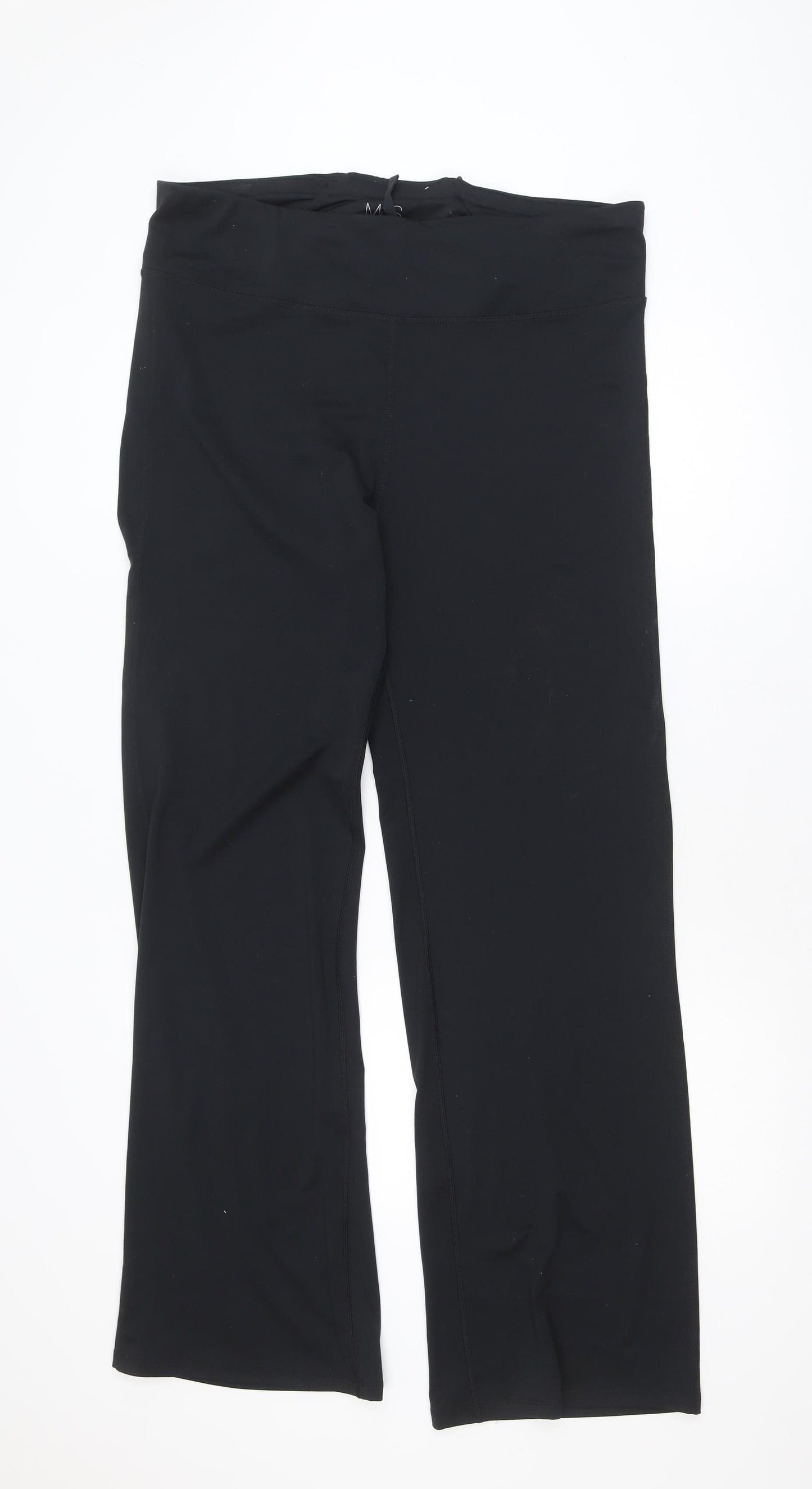 Marks and Spencer Women's Black Size 20 Long Stretch Leggings