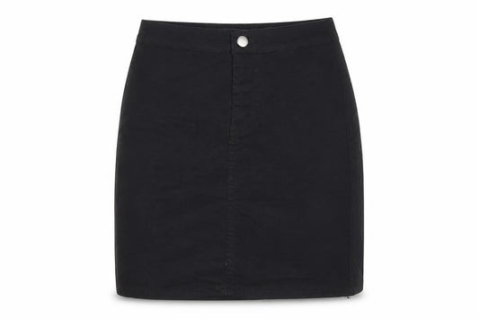 PrettyLittleThing Womens Black Size 6 Straight Denim Mini Skirt