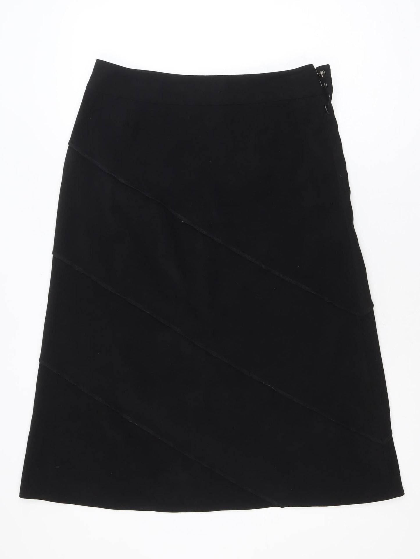 Berkertex Women’s Black A-Line Knee Length Skirt Size 12