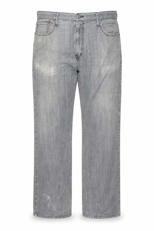 Levi's 569 Men's Grey Straight Fit Denim Jeans 40x32 Regular