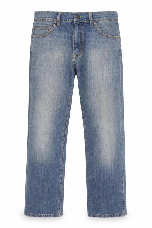 Wrangler Retro Men's Blue Slim Straight Denim Jeans W34 L32