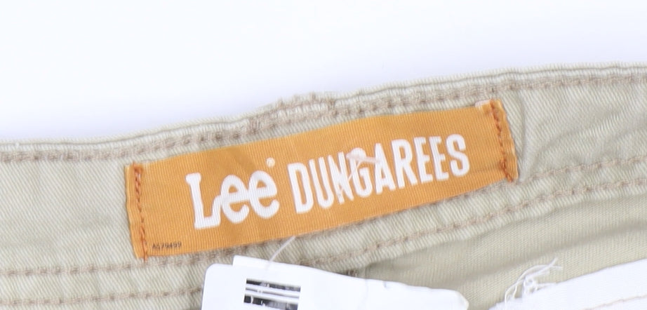 Lee Dungarees Men's Beige 34 Cargo Shorts Cotton Regular Fit