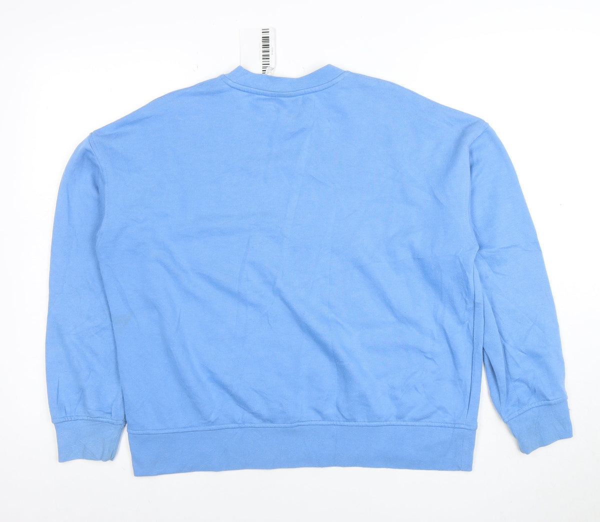 Disney Women Blue Stitch Pullover Sweatshirt Size S