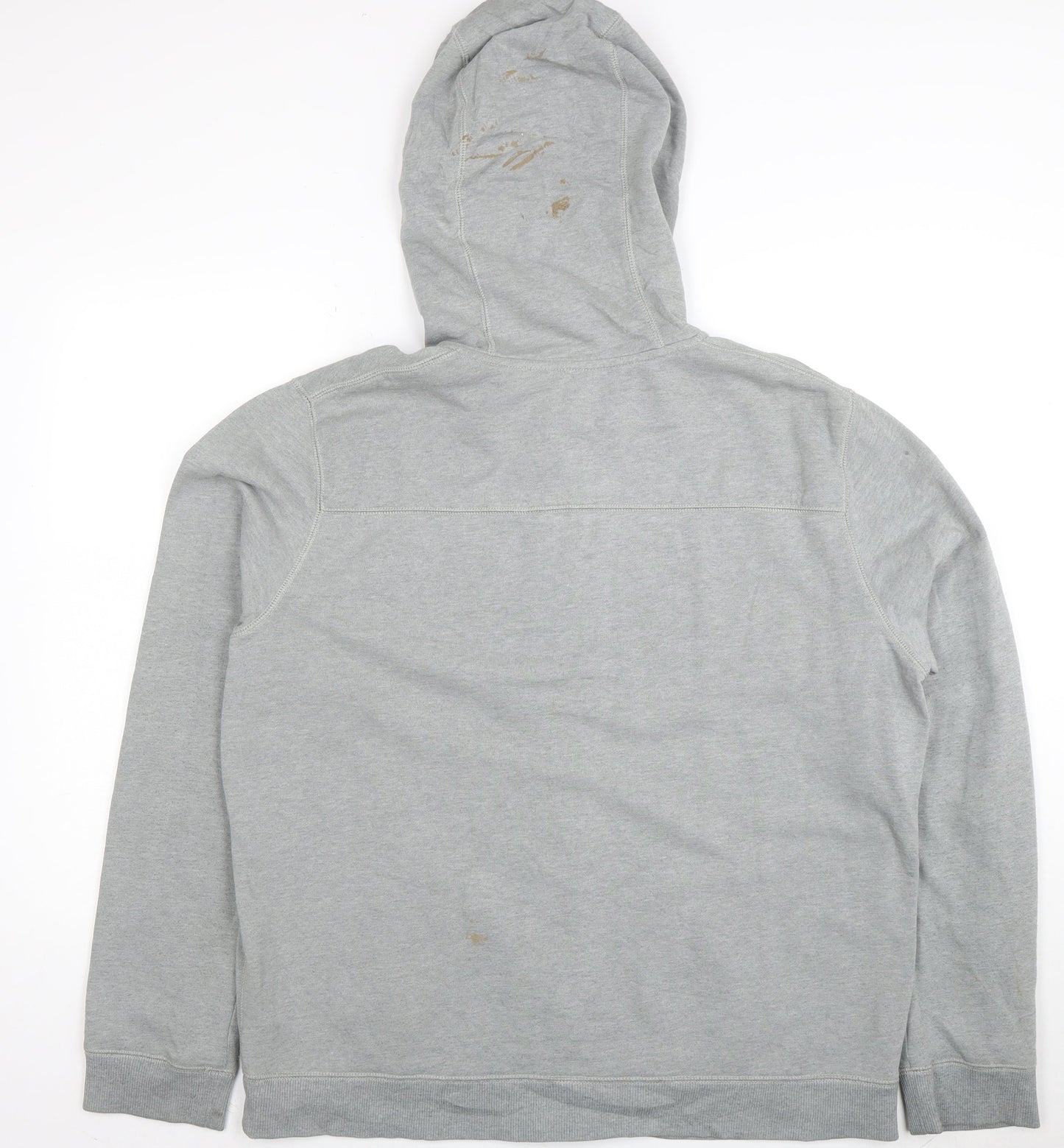 Timberland Mens Grey 2XL Full Zip Regular Fit Hoodie