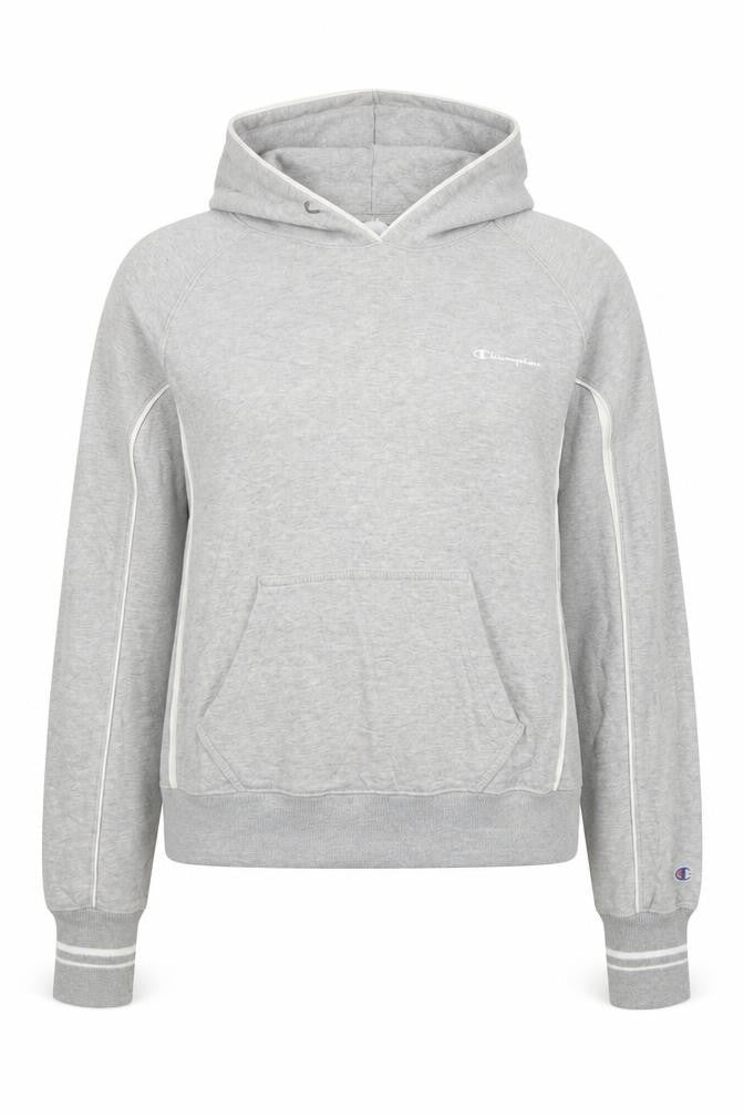 Champion Women's Grey Pullover Hoodie Size S Cotton Blend
