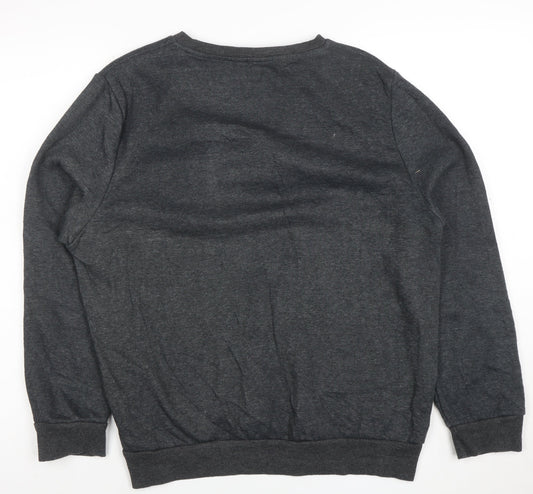 Disney Women’s Grey Thumper Embroidered Pullover Sweatshirt M