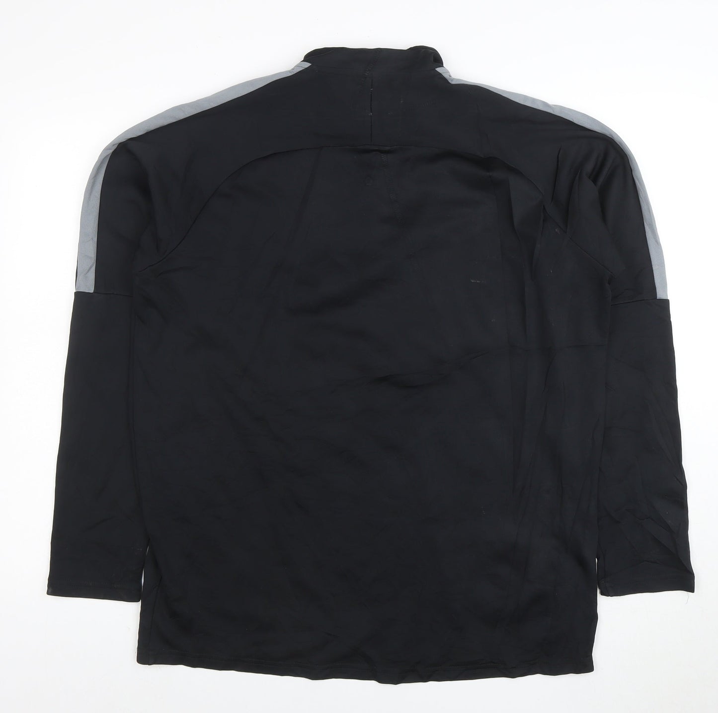 Nike Men's Black Dri-Fit 1/4 Zip Athletic Sweatshirt Size L