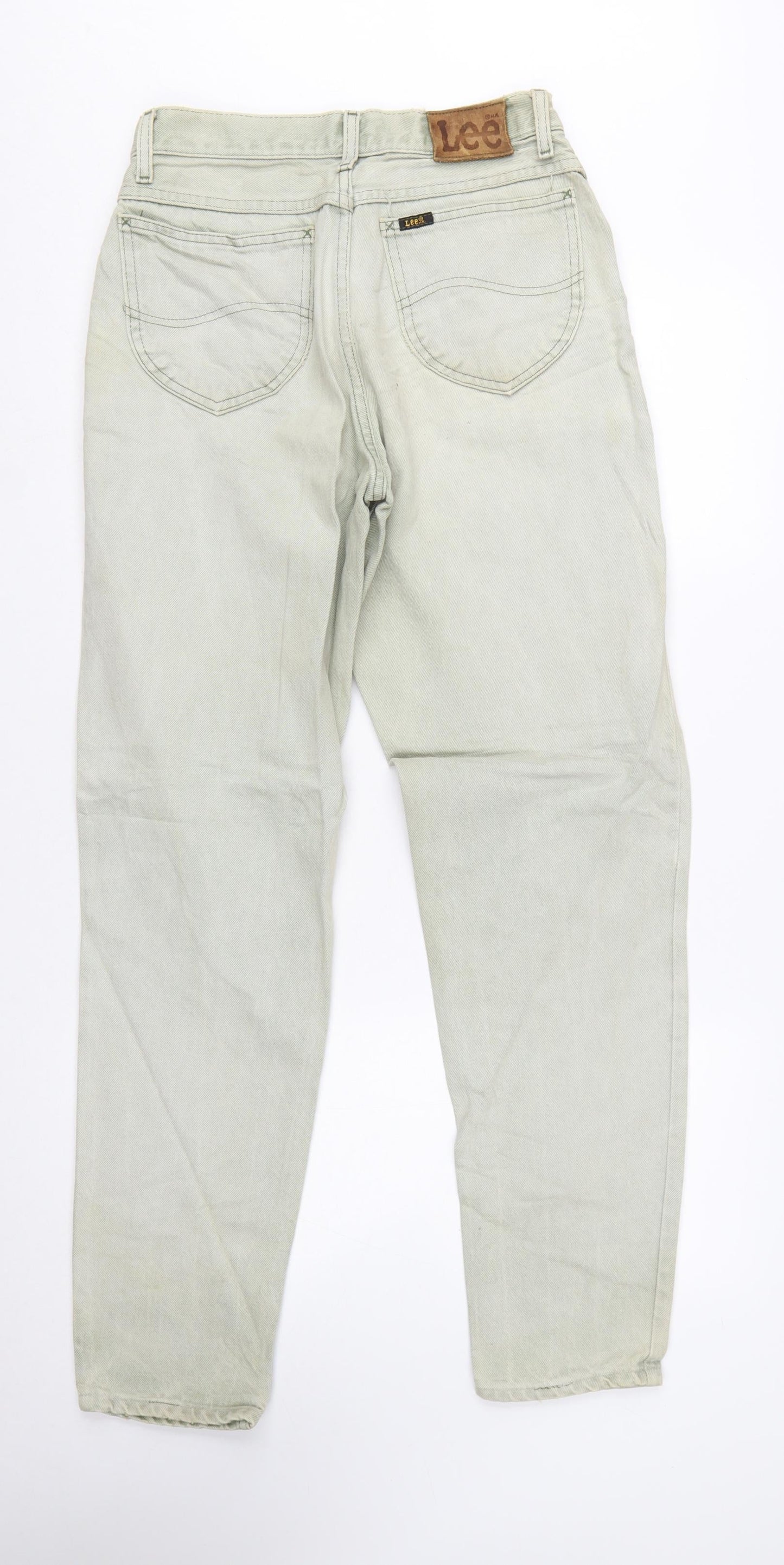 Lee Riders Men's Beige Straight Jeans 31W 34L Cotton Denim Vintage