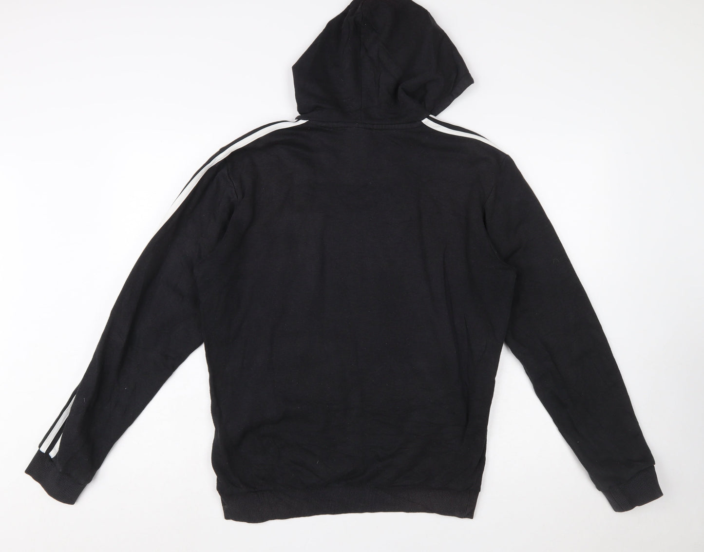 Adidas Men's Black Pullover Hoodie Size S Sports Fleece
