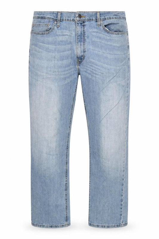 Levi Strauss Signature Men Light Blue Athletic Fit Jeans 38x32