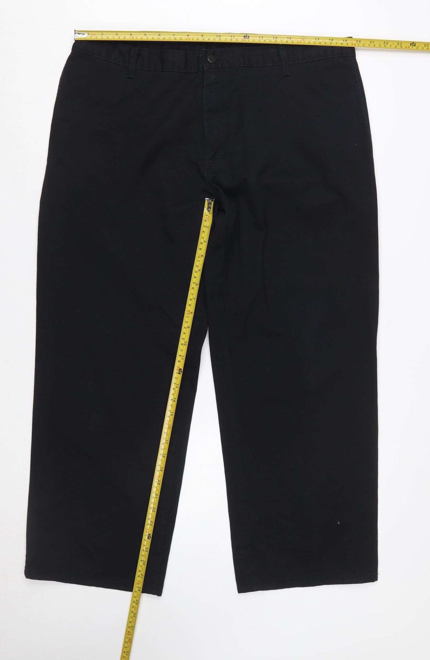 Dickies Men’s Black 40x30 Chino Work Trousers Regular Fit