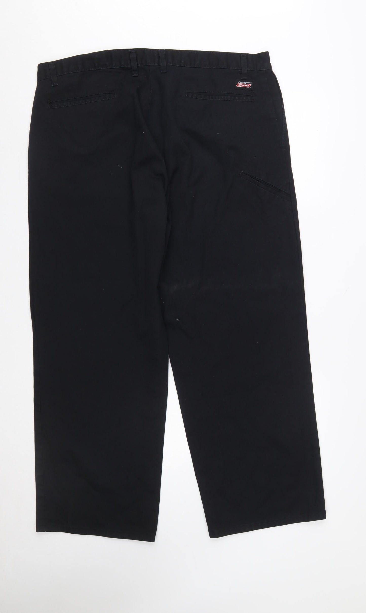 Dickies Men’s Black 40x30 Chino Work Trousers Regular Fit