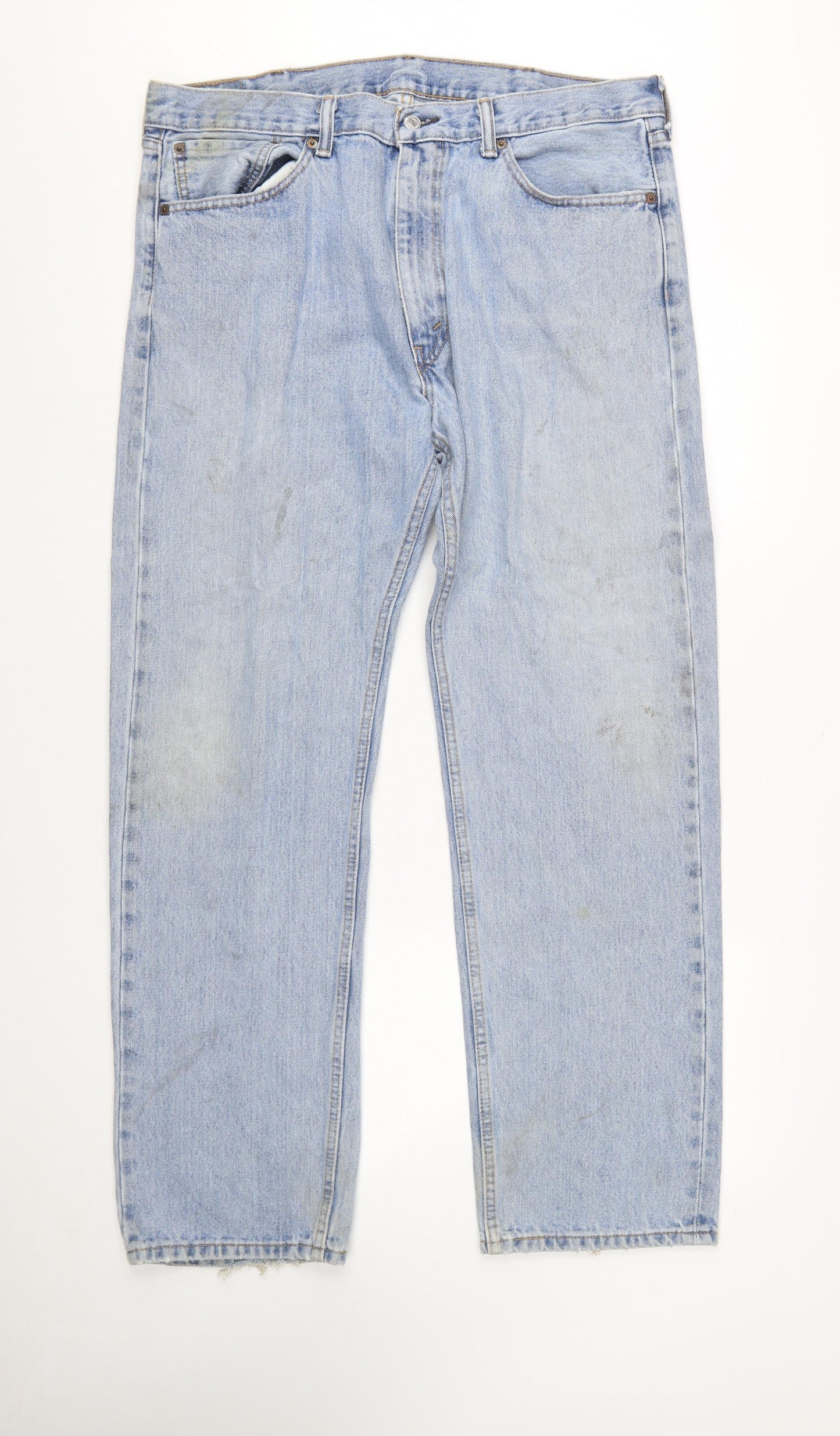 Levi’s 505 Men’s Blue Straight Jeans W38 L32 Vintage Denim