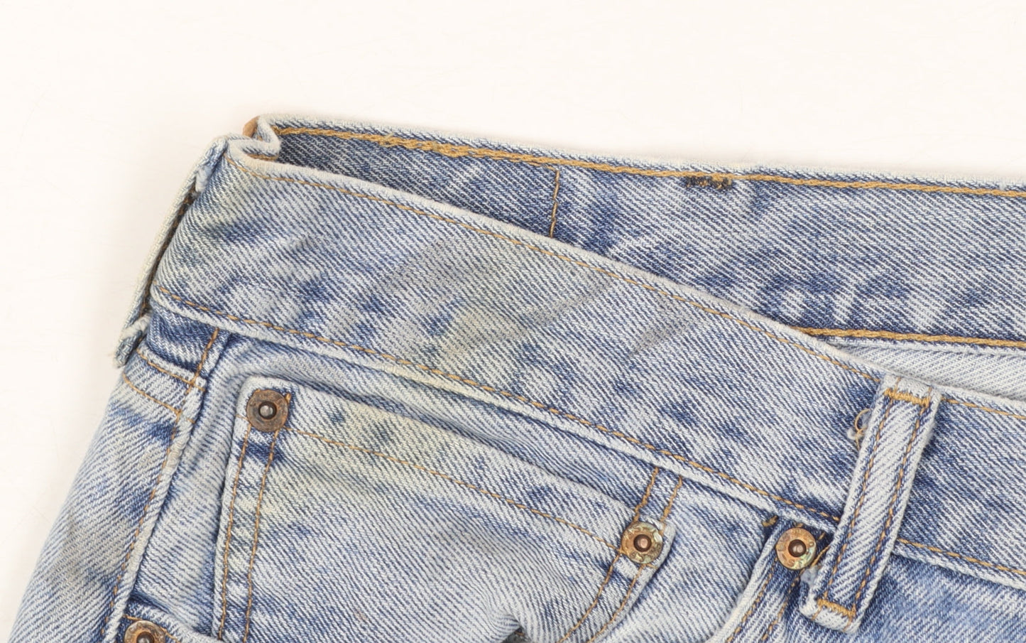 Levi’s 505 Men’s Blue Straight Jeans W38 L32 Vintage Denim