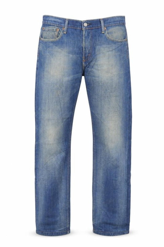 Levi Strauss & Co 504 Men's Blue Straight Leg Denim Jeans W32 L34