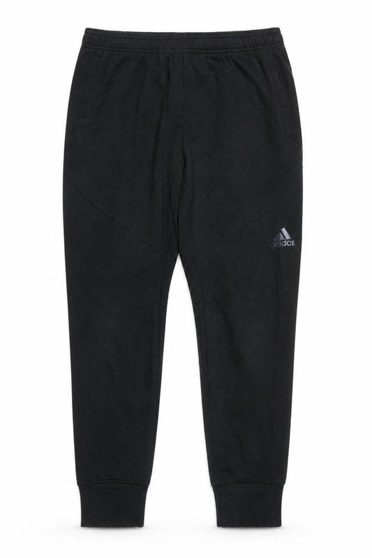 Adidas Women Black L Jogger Sweatpants 75% Polyester 25% Viscose