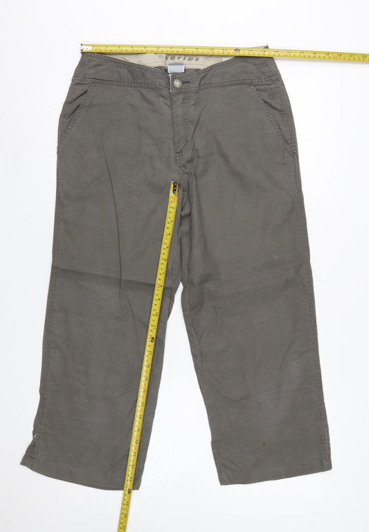 The North Face Womens Grey Size 6 Cargo Trousers A5 Series