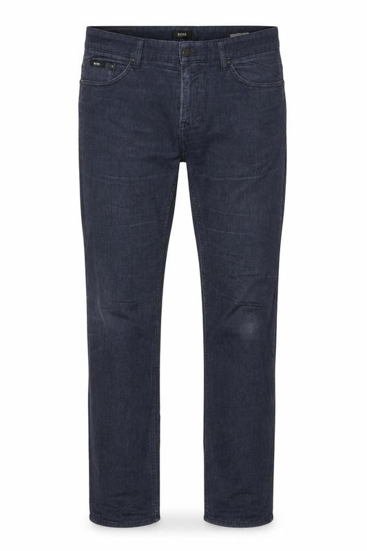 Hugo Boss Men's Blue Straight Fit Stretch Denim Jeans 34/34