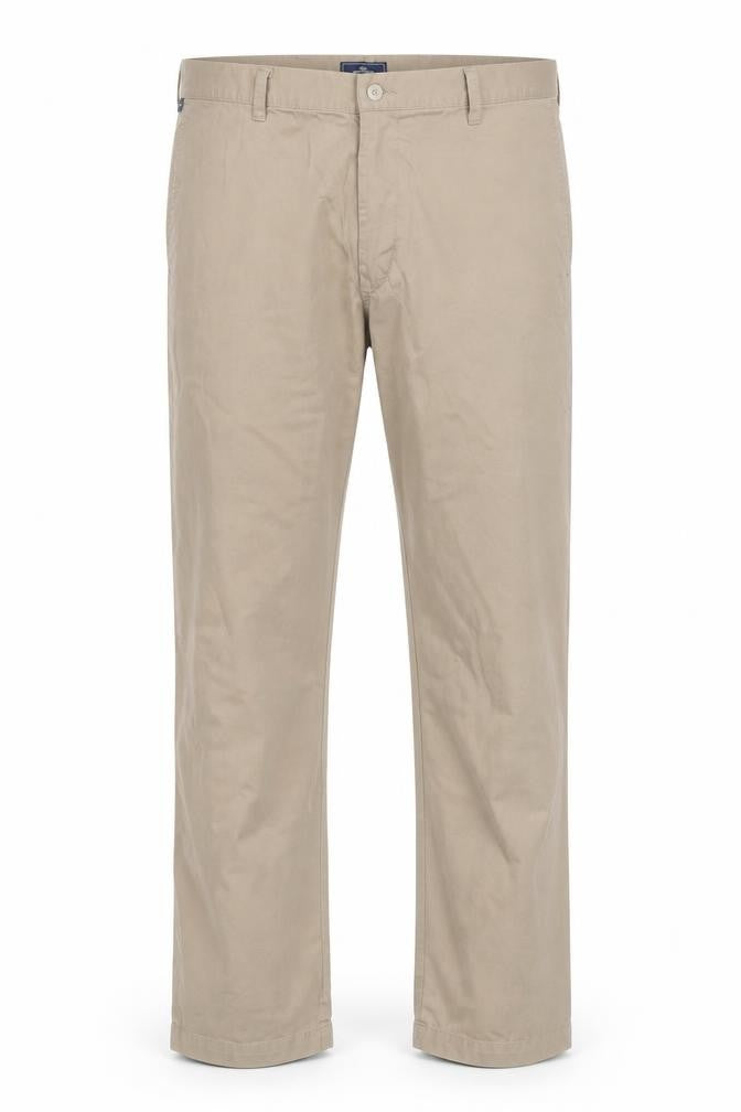 Dockers Men's Beige Chino Trousers W38 L32 Cotton Stretch Regular Fit