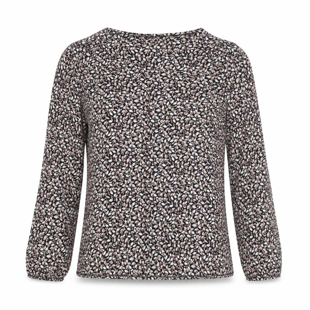 Soyaconcept Women's Multicoloured Floral Long Sleeve Blouse XS
