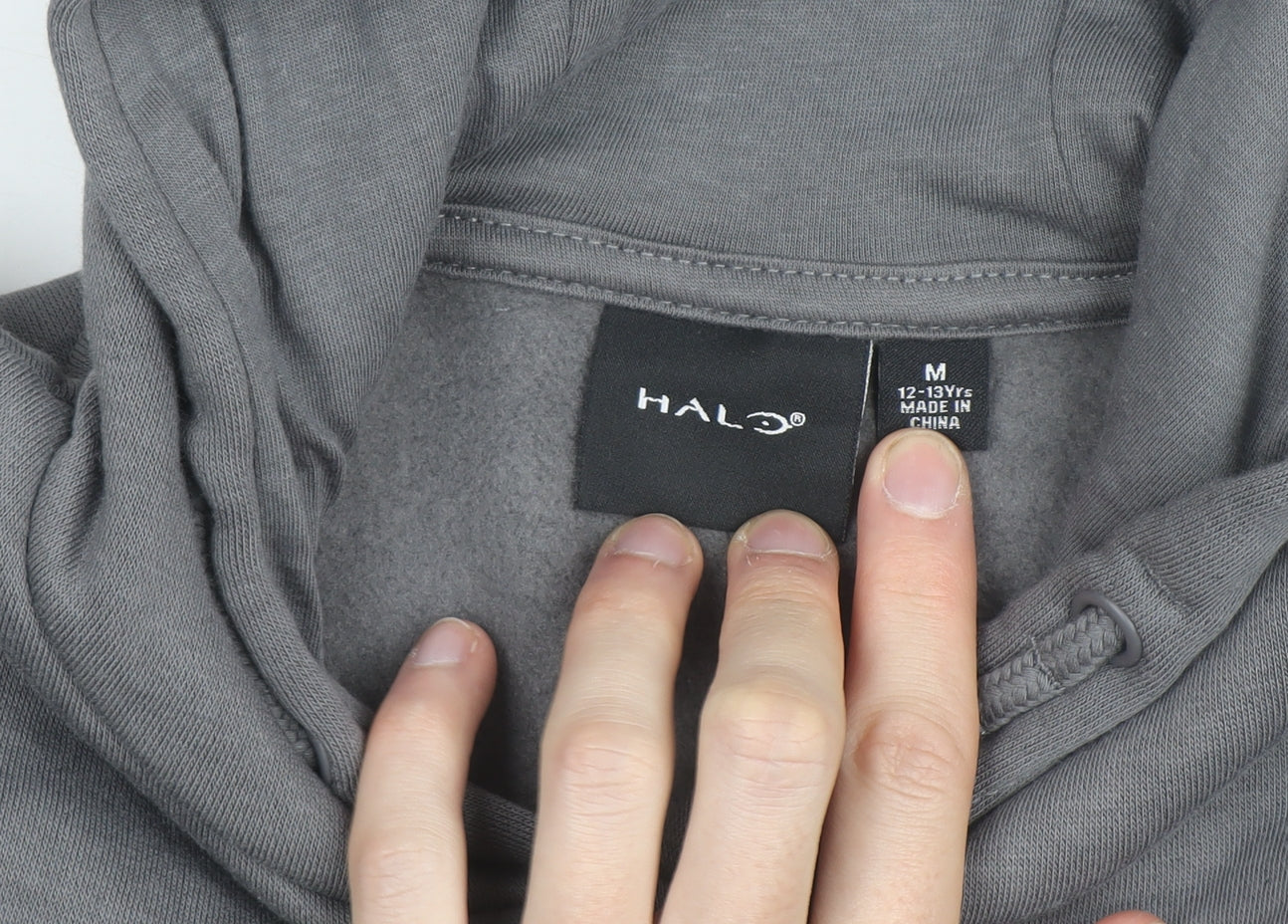 Halo Infinite Boys Grey Pullover Hoodie M 12-13 Years Graphic Print Primark