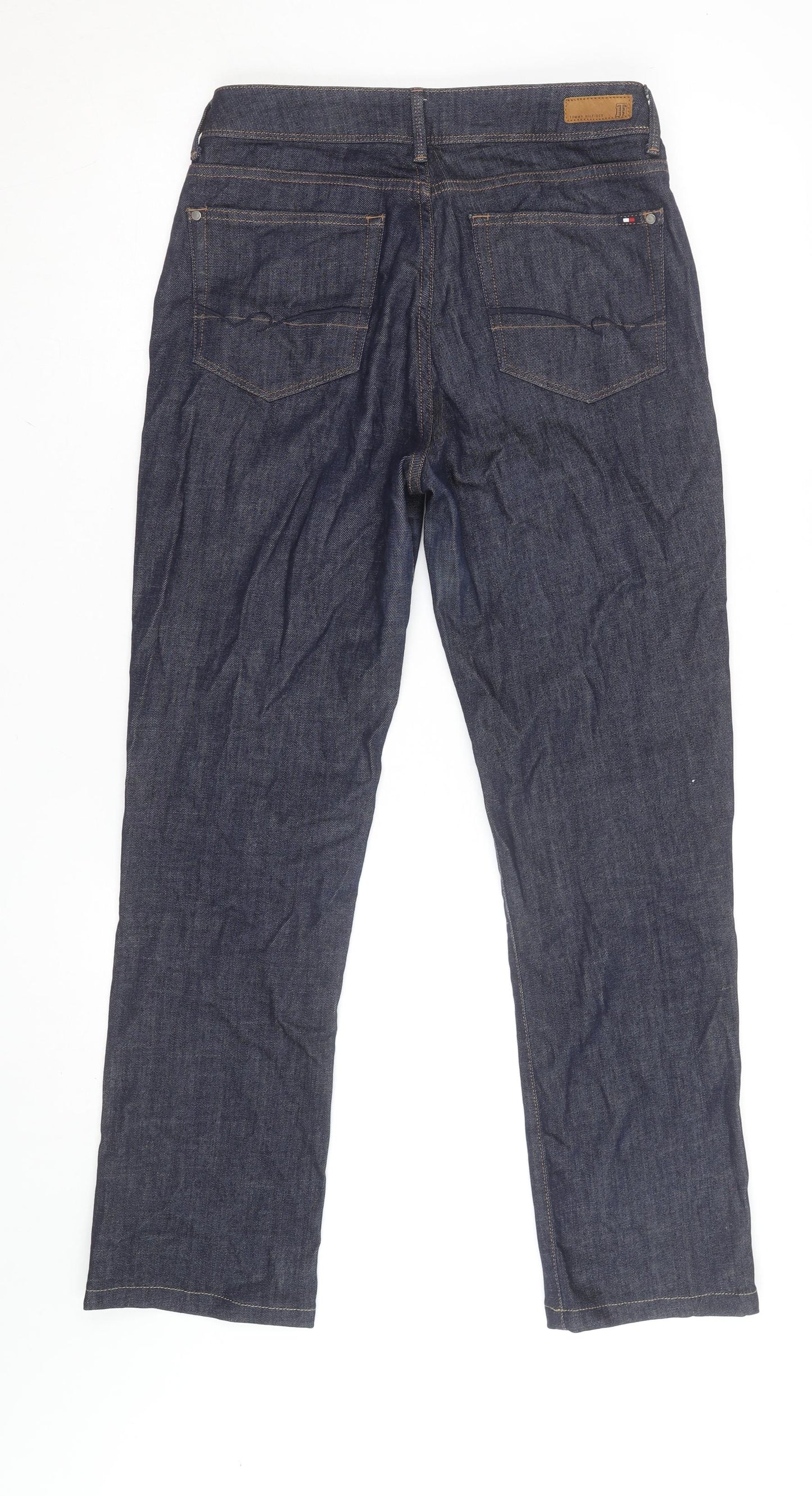 Tommy Hilfiger Women's Blue Straight Classic Fit Jeans Size 10