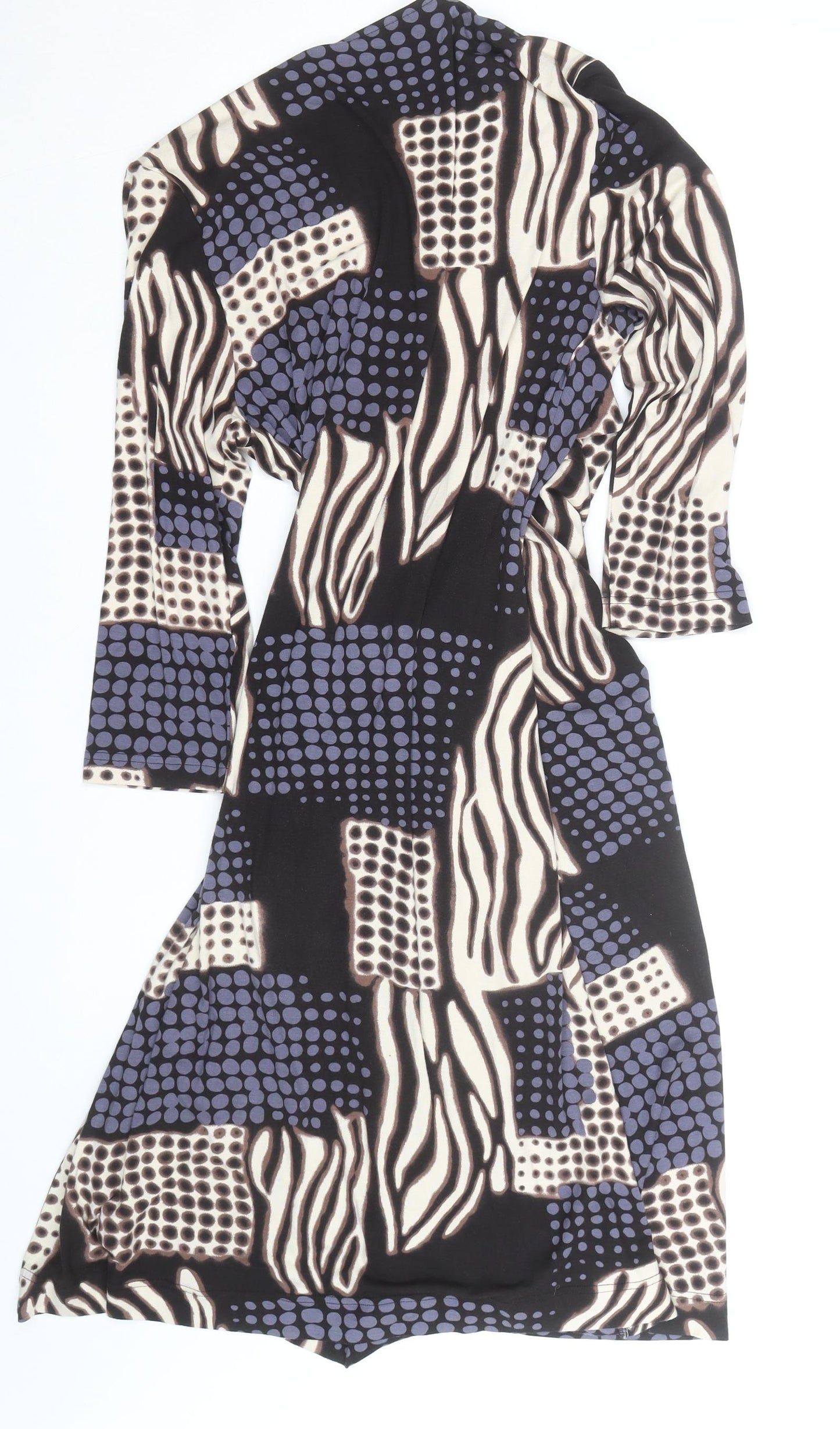 Fenn Wright Manson Women’s Multicoloured Wrap Dress Size 14