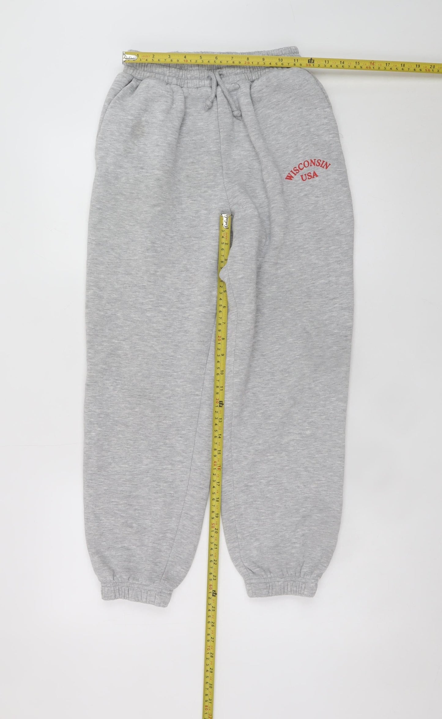 Dunnes Stores Men's Grey Wisconsin USA XS Sweatpants