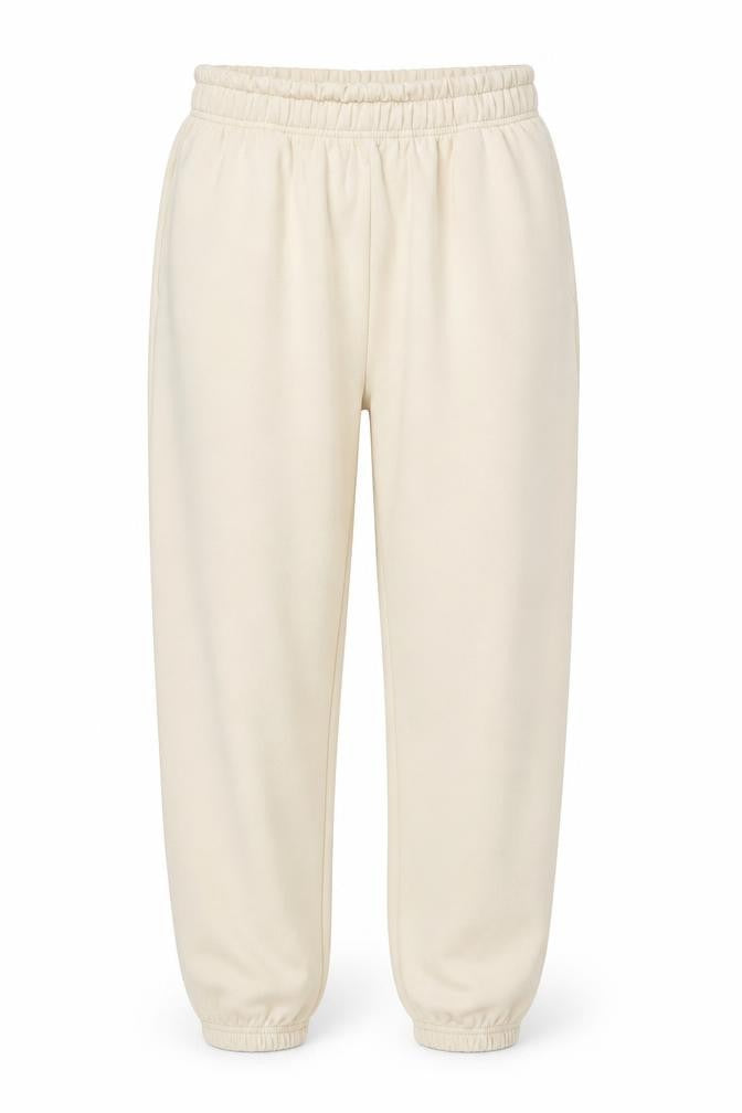 Dunnes Women’s Beige XS Elastic Waist Fleece Sweatpants