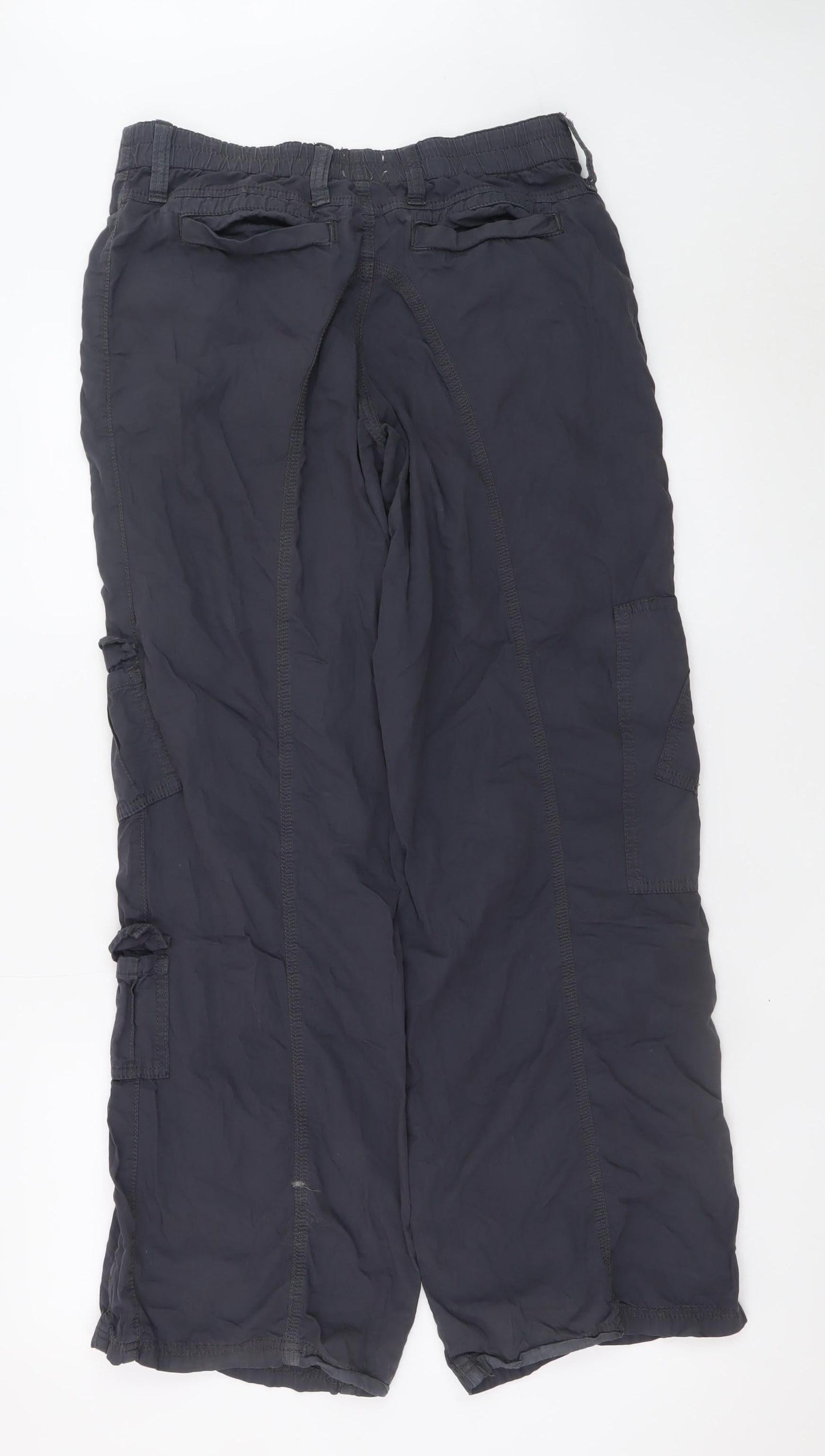 BDG Urban Outfitters Men's Black Cargo Trousers M Regular Cotton