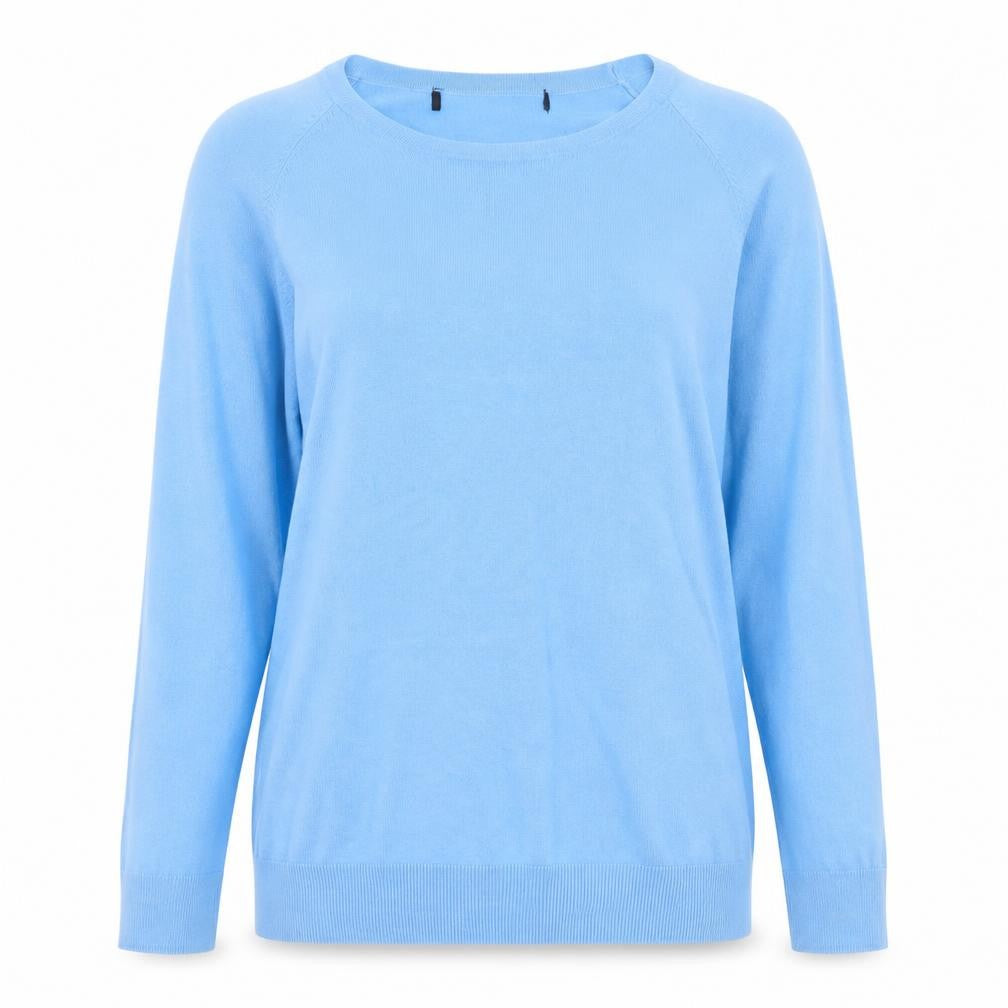 Dunnes Women's Blue XL Crew Neck Pullover Jumper