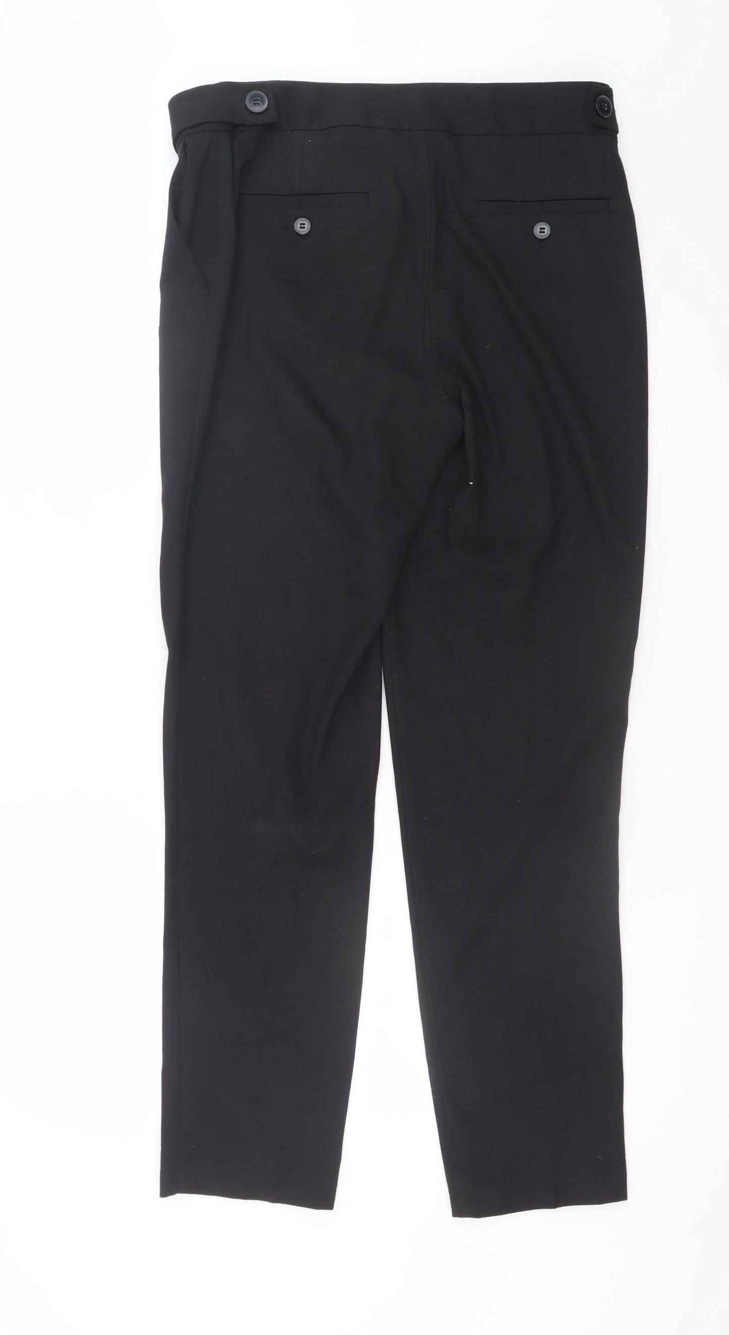 Next Women’s Black Tall Size 10L Stretch Dress Trousers