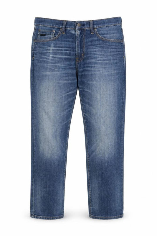 U.S. Polo Assn. Men's Blue Straight Leg Stretch Denim Jeans 36x30