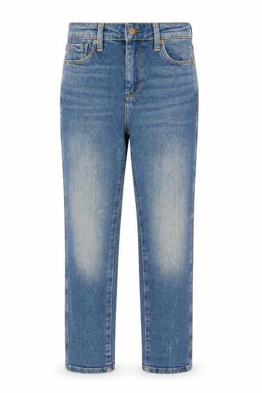 Pepe Jeans Women’s Blue High Waist Slim Cropped Denim Jeans W9