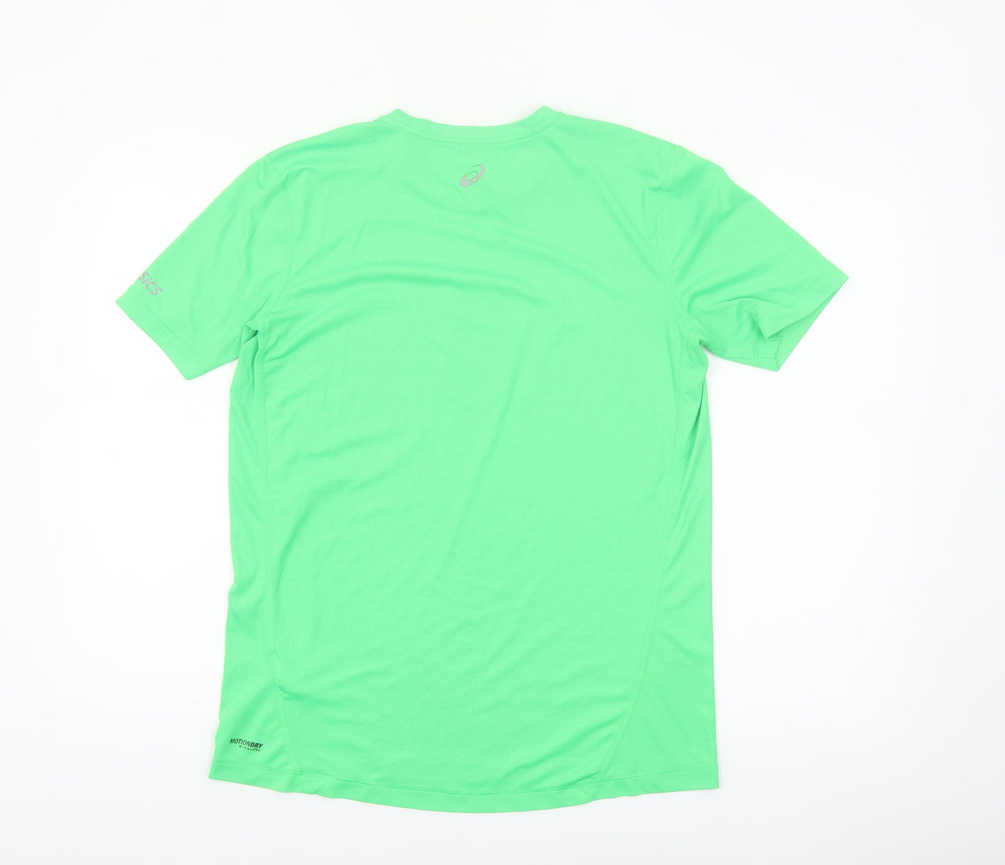 ASICS Men's Green Short Sleeve Running T-Shirt Size M